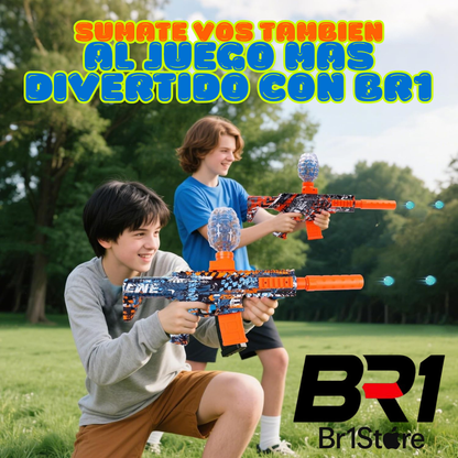 HYDROBLAST™ Duo Pack – 2 Pistolas de Hidrogel Automáticas + 60.000 Municiones